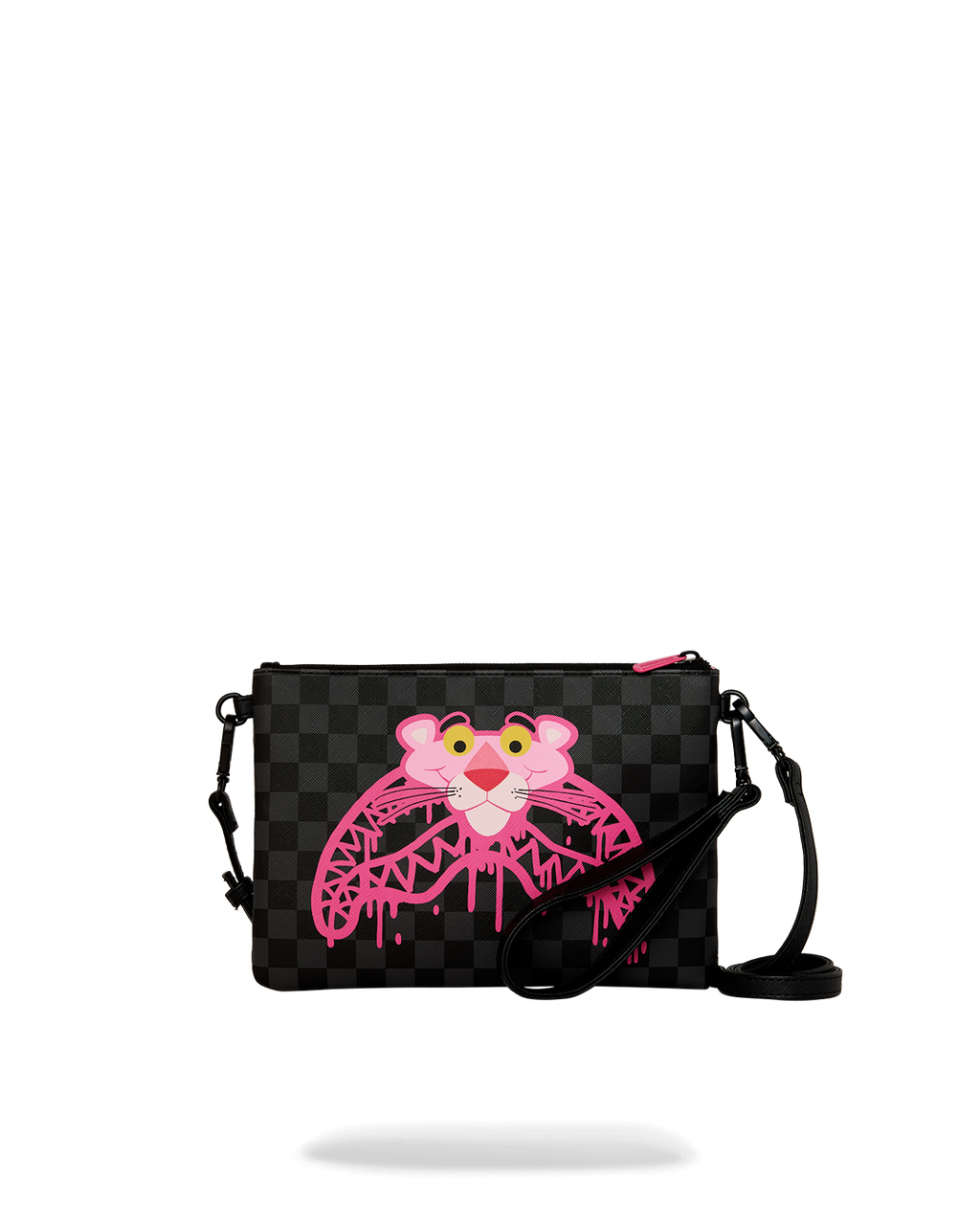PINK PANTHER DIAMOND SHARK CROSSOVER CLUTCH