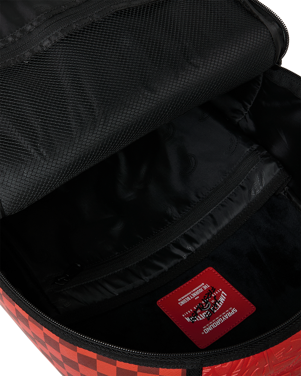 JAMES FIRST CLASS RED BACKPACK