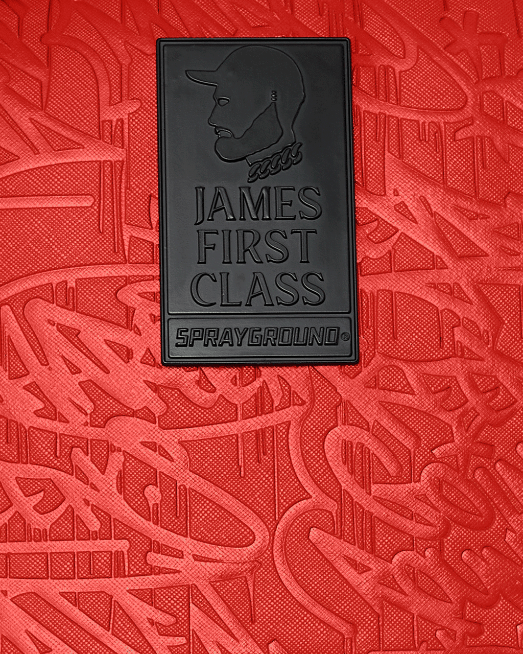JAMES FIRST CLASS RED BACKPACK