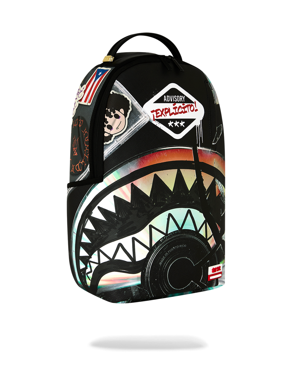 JON Z BURNED DISC BACKPACK