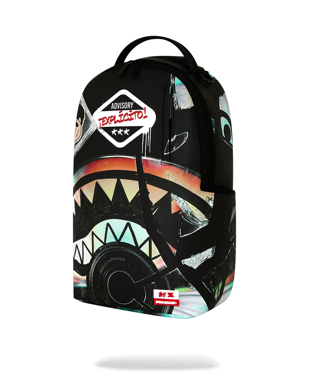 JON Z BURNED DISC BACKPACK