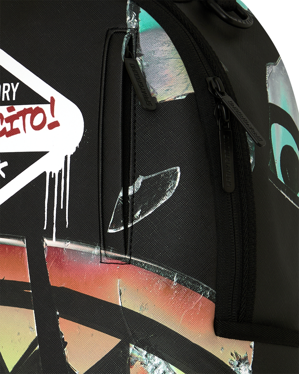 JON Z BURNED DISC BACKPACK
