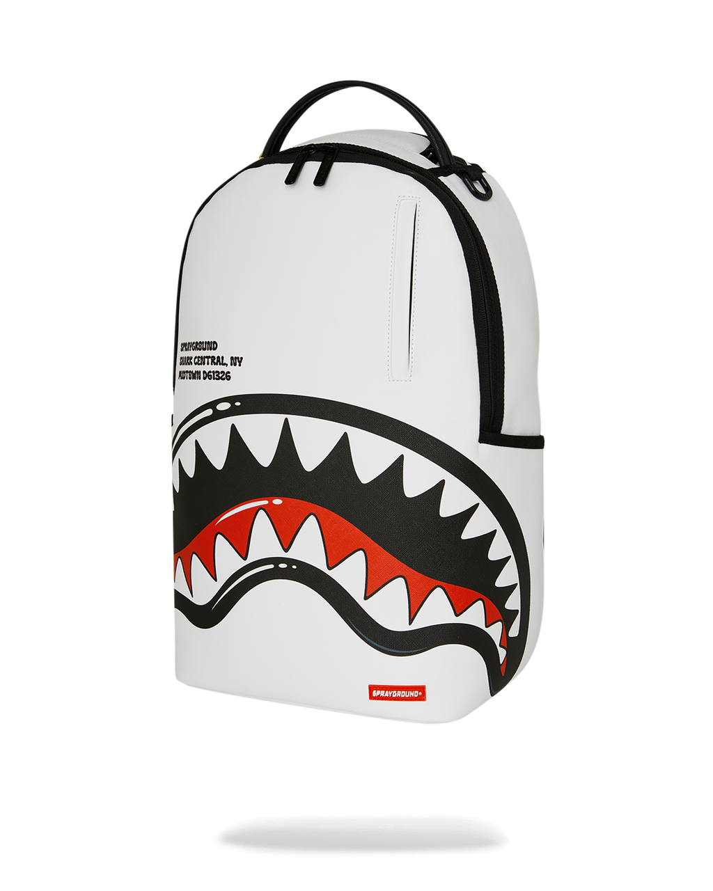 SHARK CENTRAL BUBBLE SHARK (WHT) BACKPACK