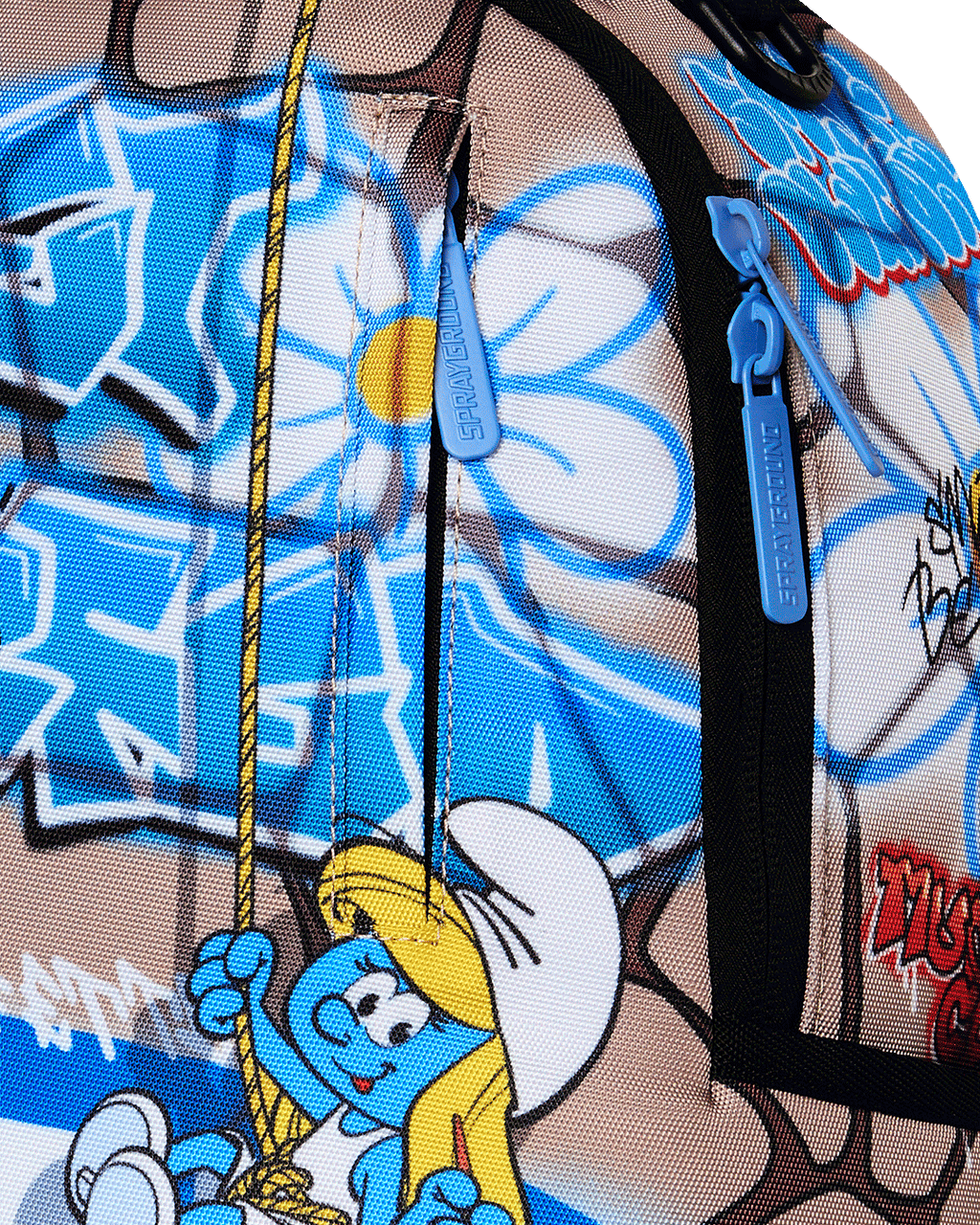SMURFS BIG MURAL BACKPACK