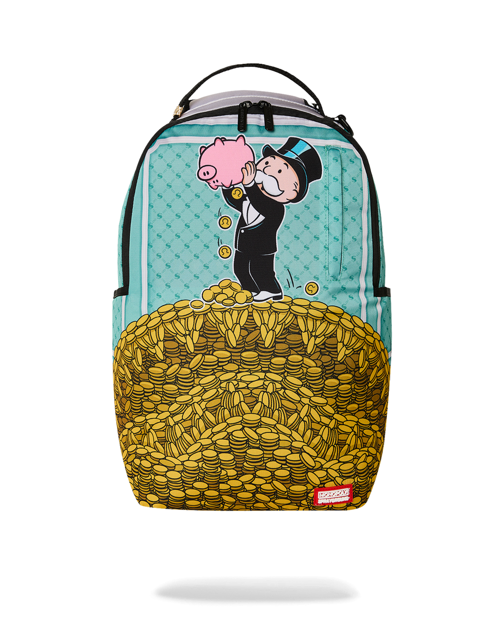 MONOPOLY MAKE SURE IT'S ALL THERE BACKPACK