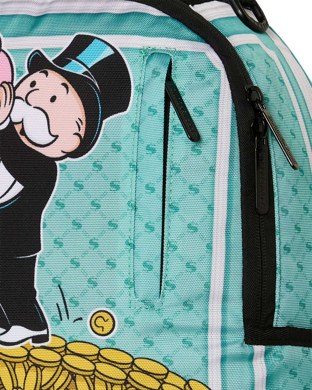 MONOPOLY MAKE SURE IT'S ALL THERE BACKPACK