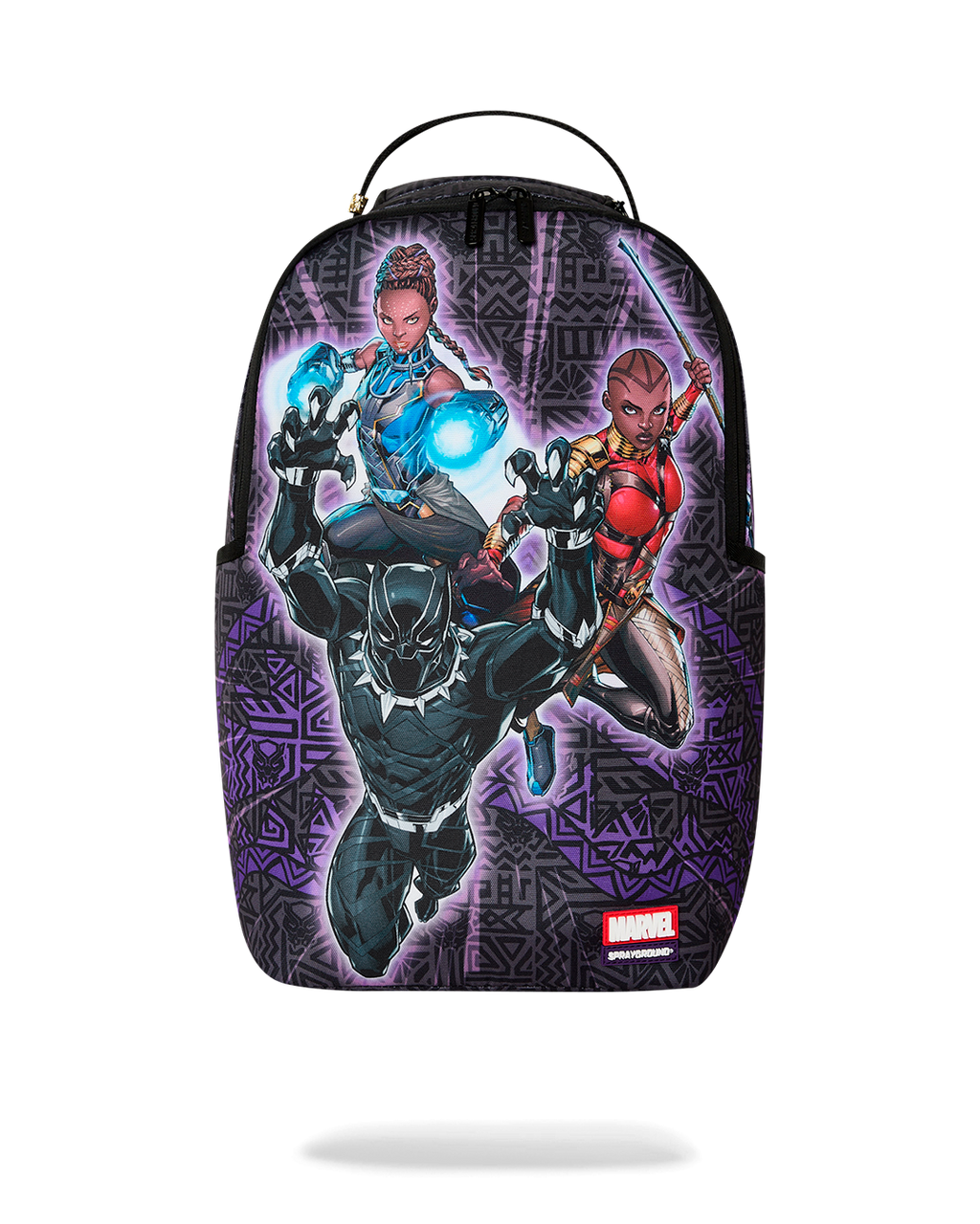 BLACK PANTHER OFFICIAL COLLAB - NEVER BACK DOWN BACKPACK