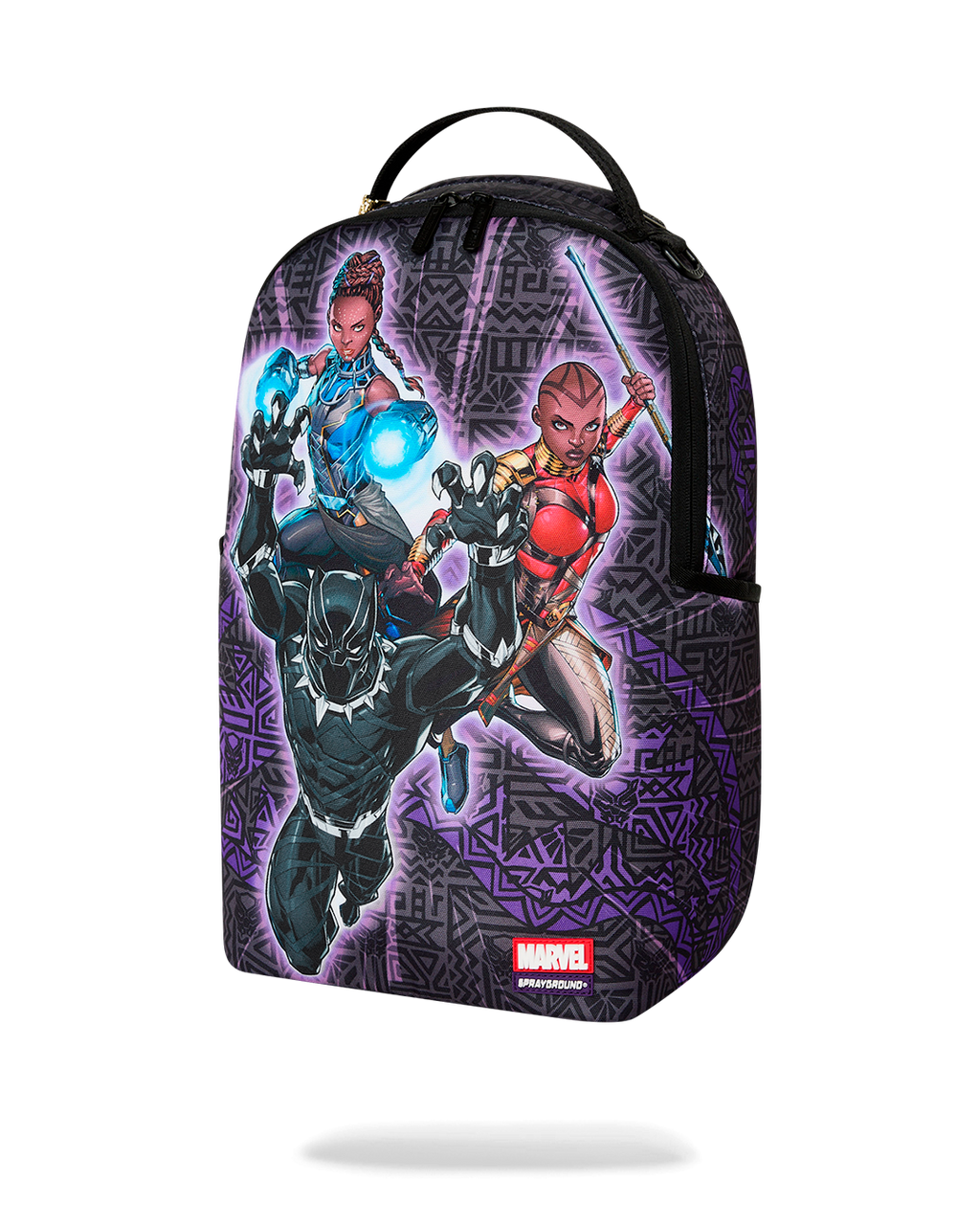 BLACK PANTHER OFFICIAL COLLAB - NEVER BACK DOWN BACKPACK