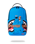 SESAME STREET COOKIE MONSTER TAKE A BITE BACKPACK