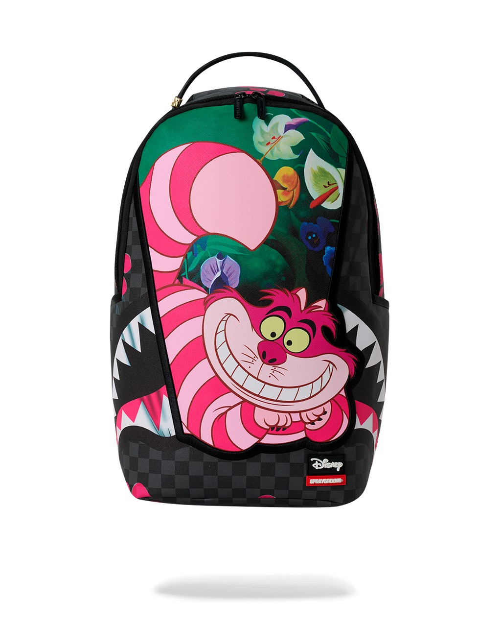 DISNEY ALICE IN WONDERLAND CHESHIRE CAT MAD SHARK  BACKPACK