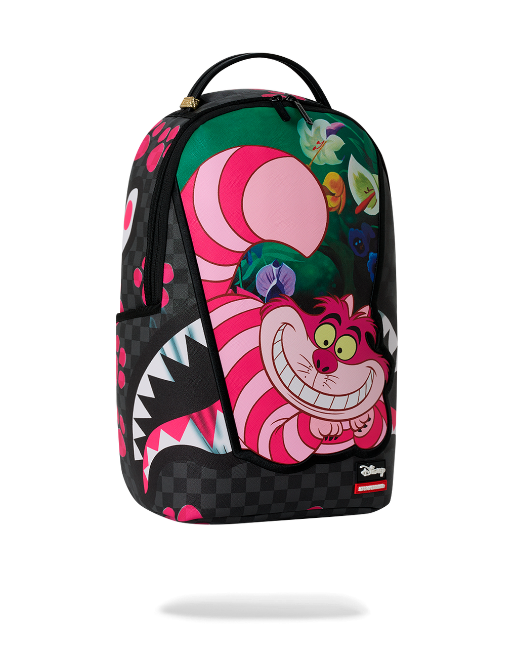 DISNEY ALICE IN WONDERLAND CHESHIRE CAT MAD SHARK  BACKPACK