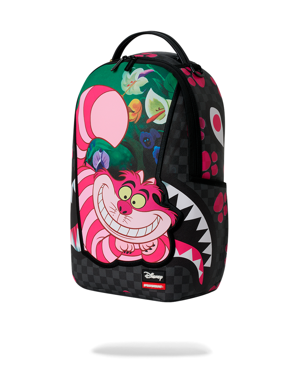 DISNEY ALICE IN WONDERLAND CHESHIRE CAT MAD SHARK  BACKPACK