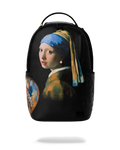 MAURITSHUIS MUSEUM SHARK PALETTE GIRL WITH A PEARL EARRING COLLAB BACKPACK