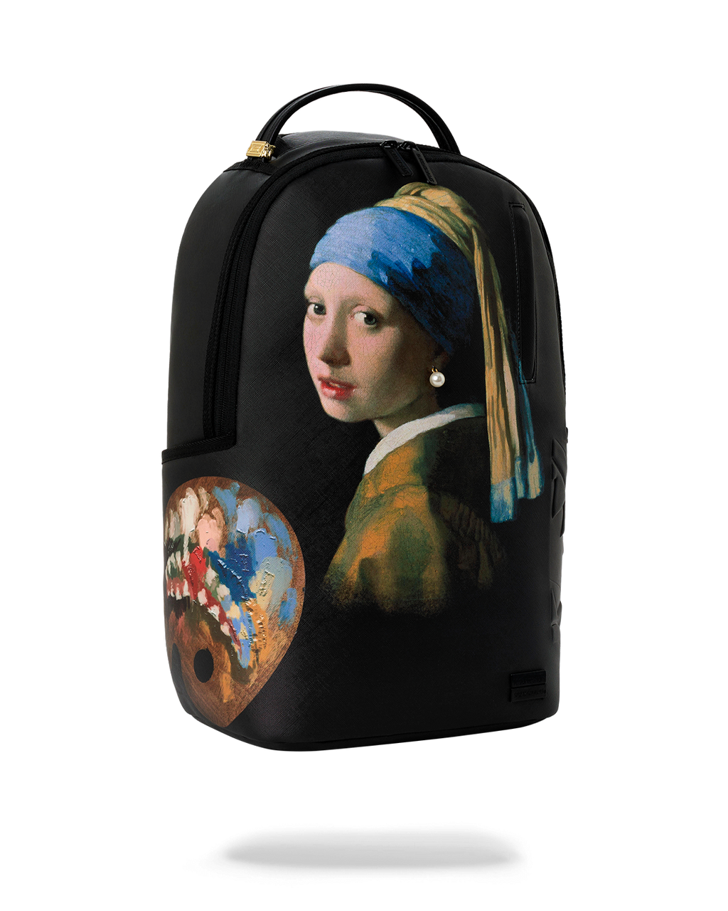 MAURITSHUIS MUSEUM SHARK PALETTE GIRL WITH A PEARL EARRING COLLAB BACKPACK