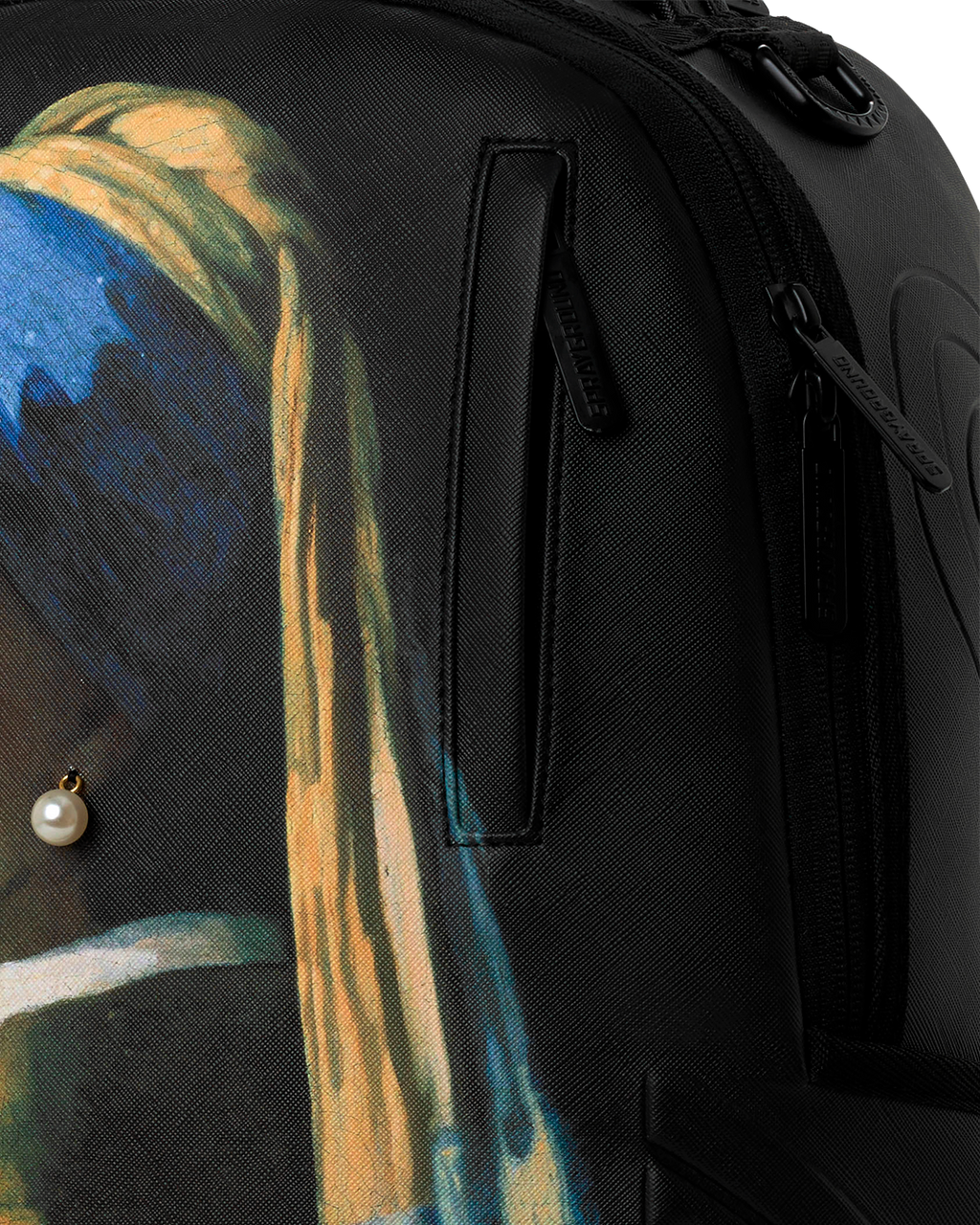 MAURITSHUIS MUSEUM SHARK PALETTE GIRL WITH A PEARL EARRING COLLAB BACKPACK