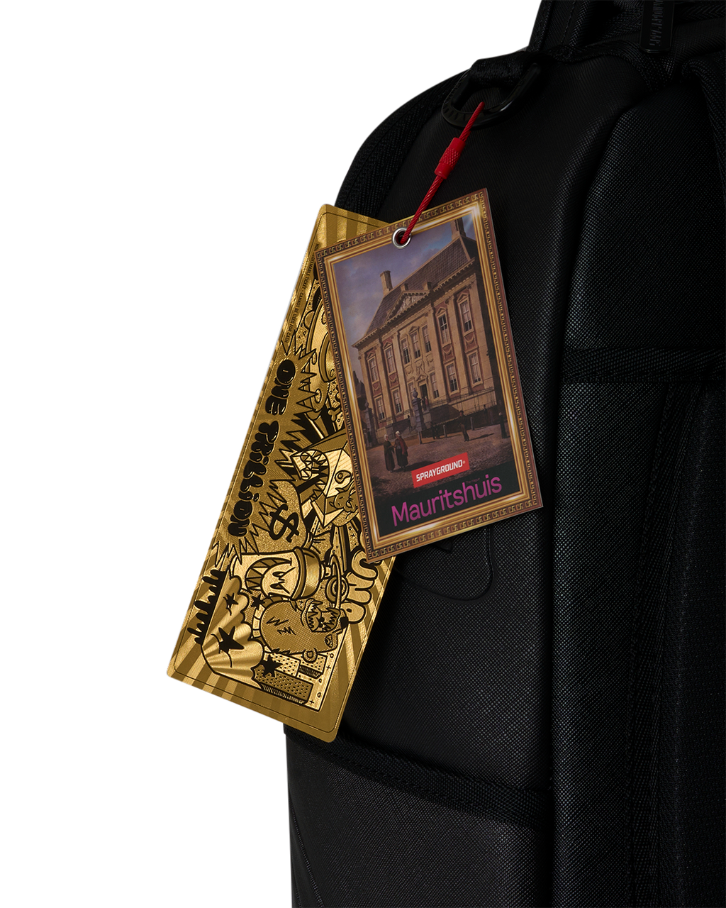 MAURITSHUIS MUSEUM SHARK PALETTE GIRL WITH A PEARL EARRING COLLAB BACKPACK
