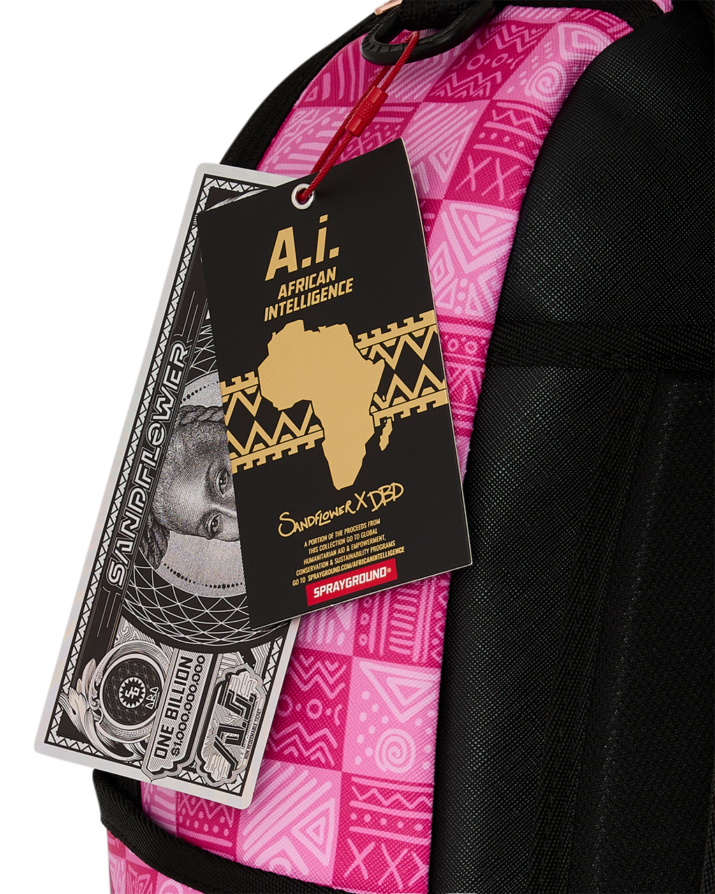 A.I. AFRICAN INTELLIGENCE THE SUNSET RESET BACKPACK - SANDFLOWER COLLAB