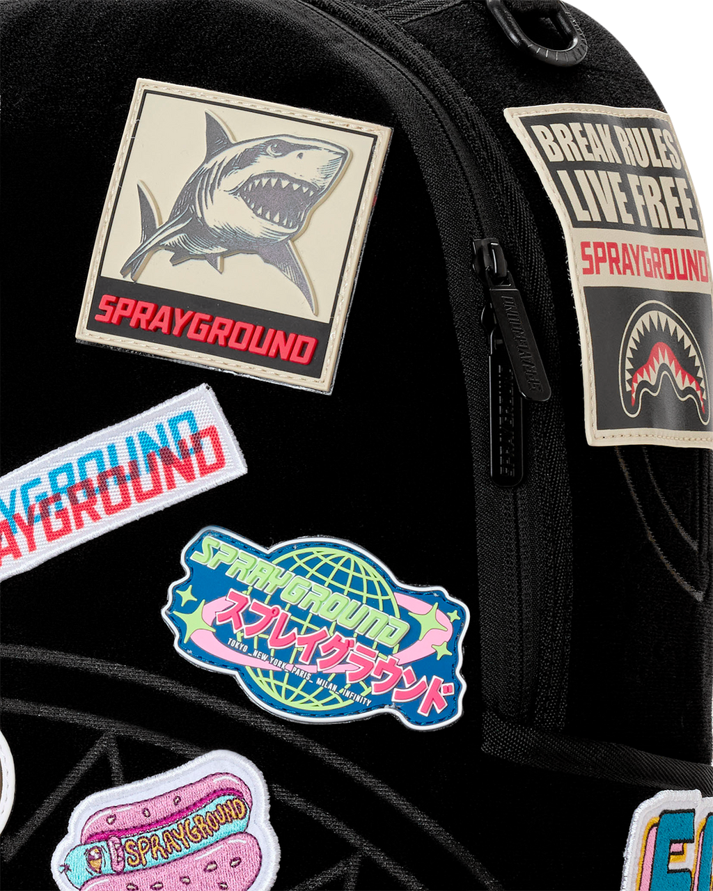 BUNCH OF VELCRO PATCHES TO MAKE YOUR BACKPACK