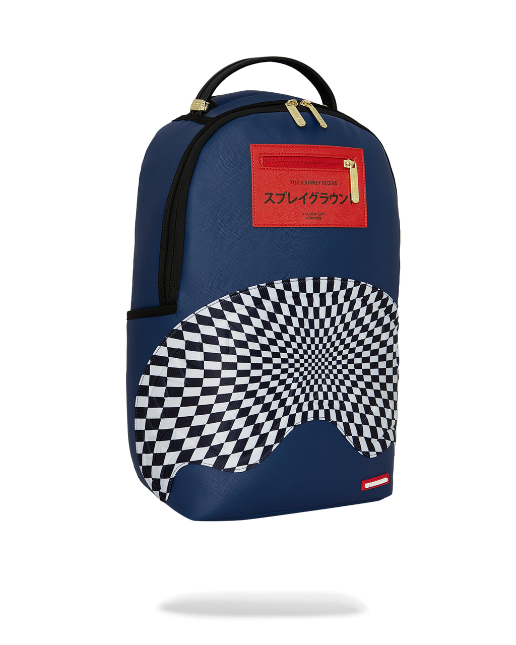 ICHIMATSU-MOYŌ WARP CHECK SHARK BACKPACK