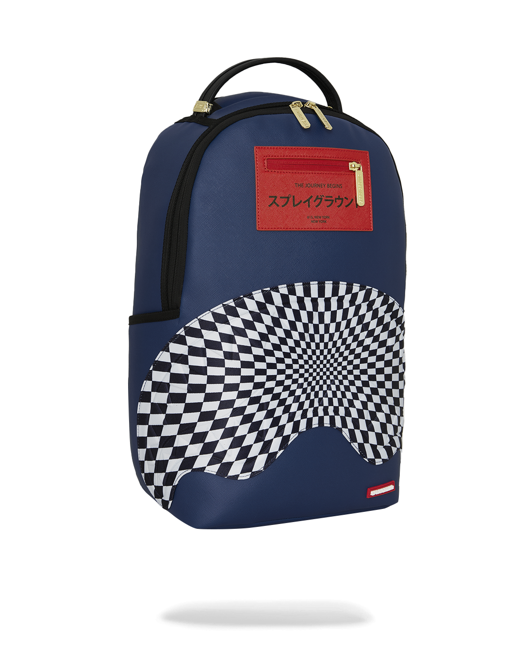 ICHIMATSU-MOYŌ WARP CHECK SHARK BACKPACK