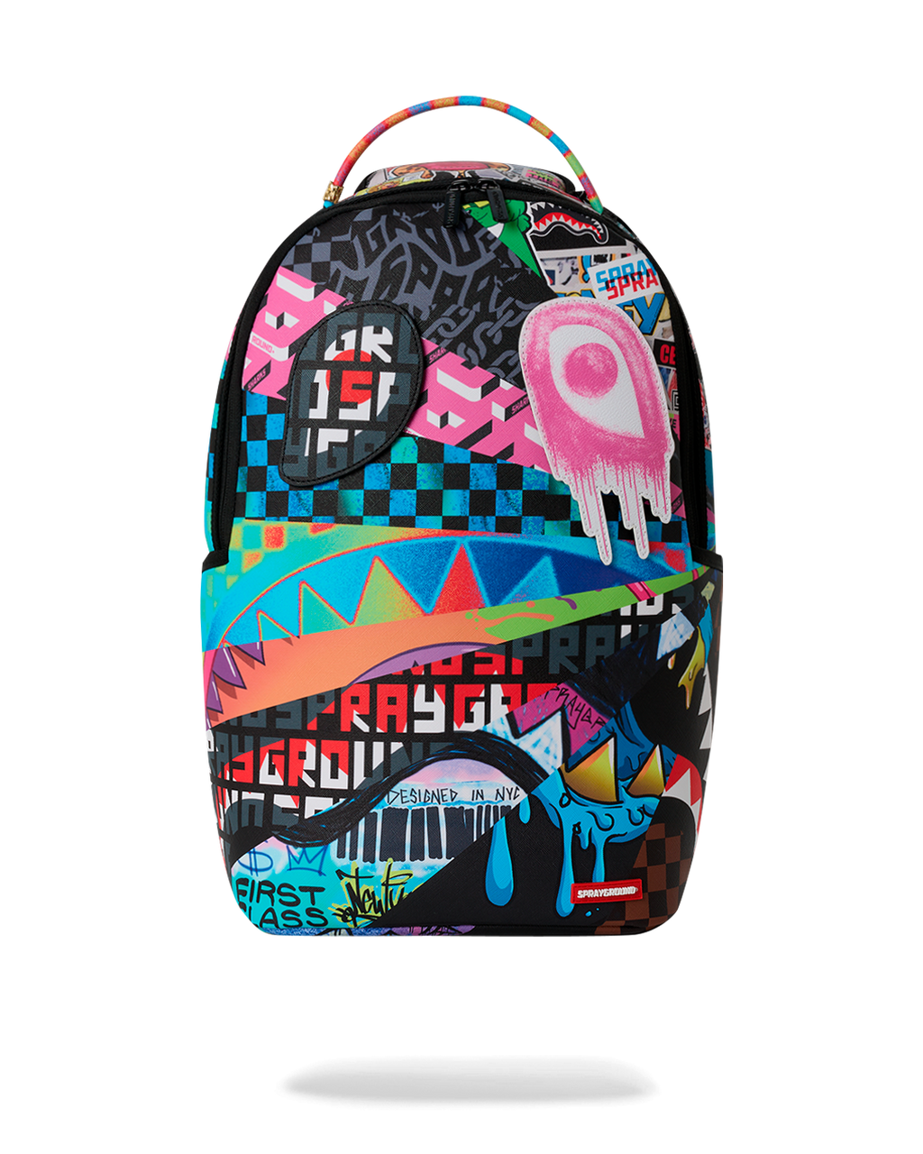 MOOD MODE 6 REMOVABLE VELCRO EYES BACKPACK