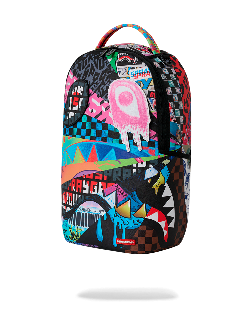 MOOD MODE 6 REMOVABLE VELCRO EYES BACKPACK