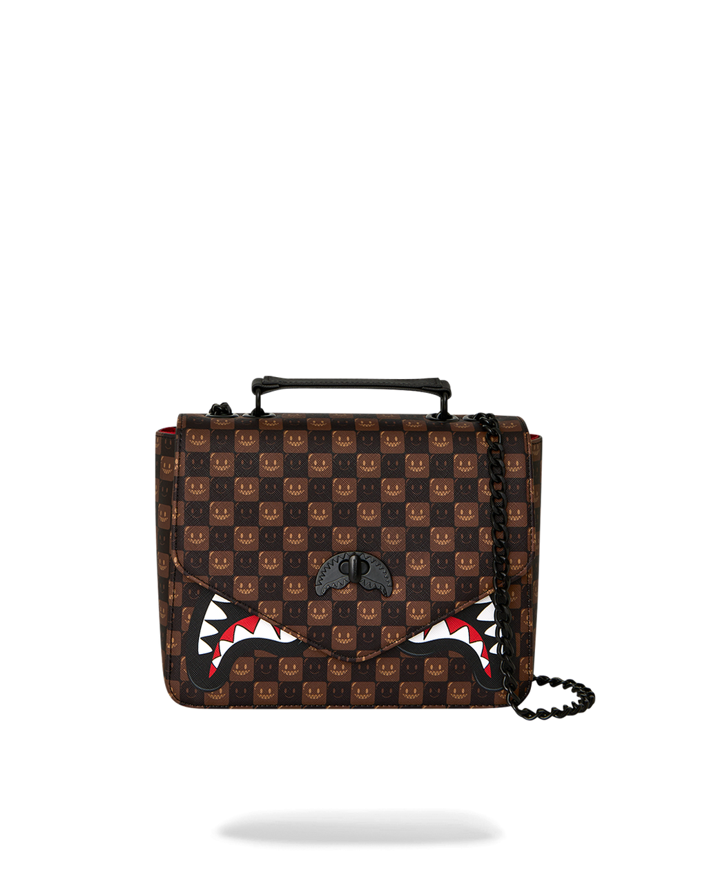 SHARKS IN PARIS GRIN & GRIND HANDBAG