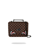 SHARKS IN PARIS GRIN & GRIND HANDBAG