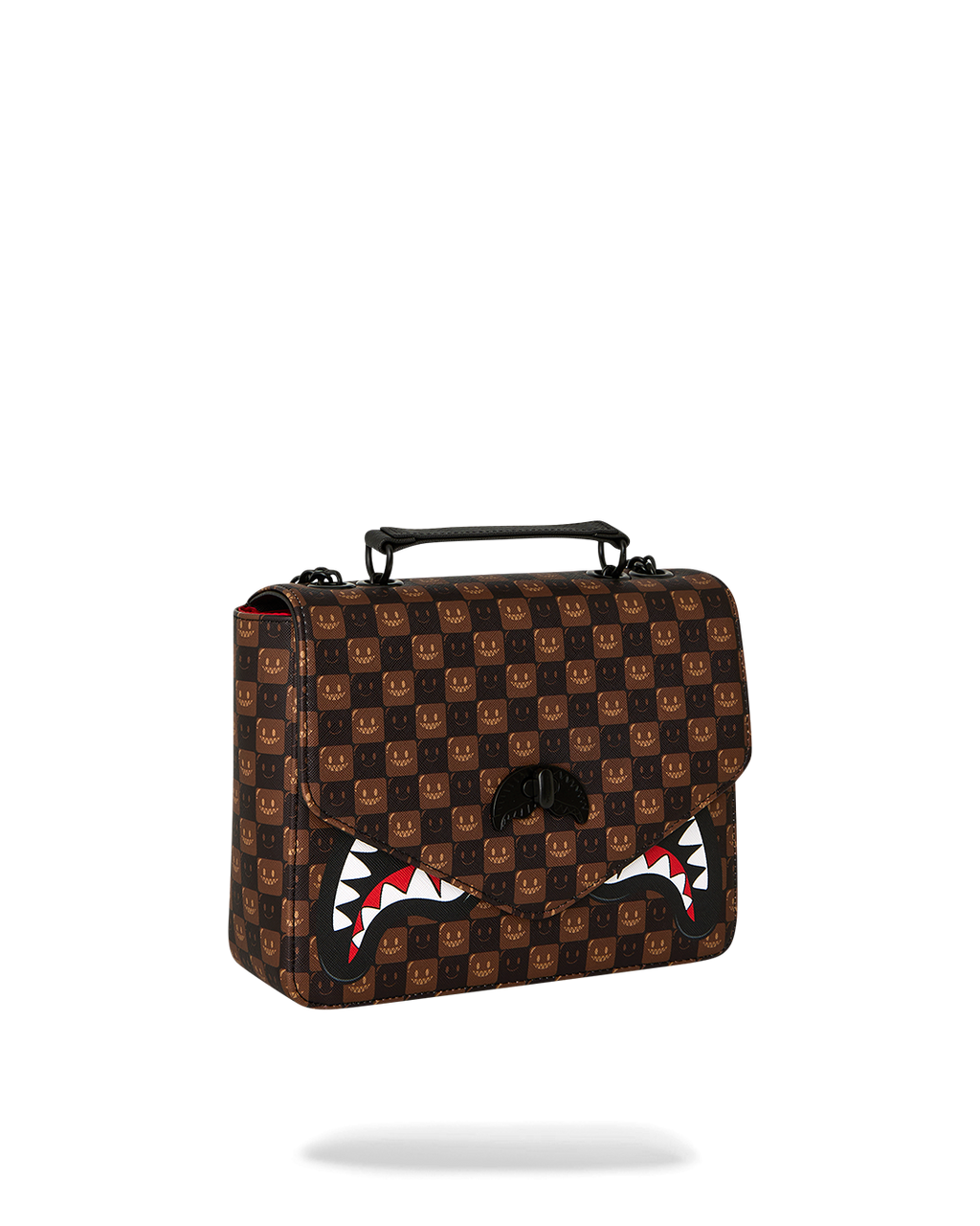 SHARKS IN PARIS GRIN & GRIND HANDBAG