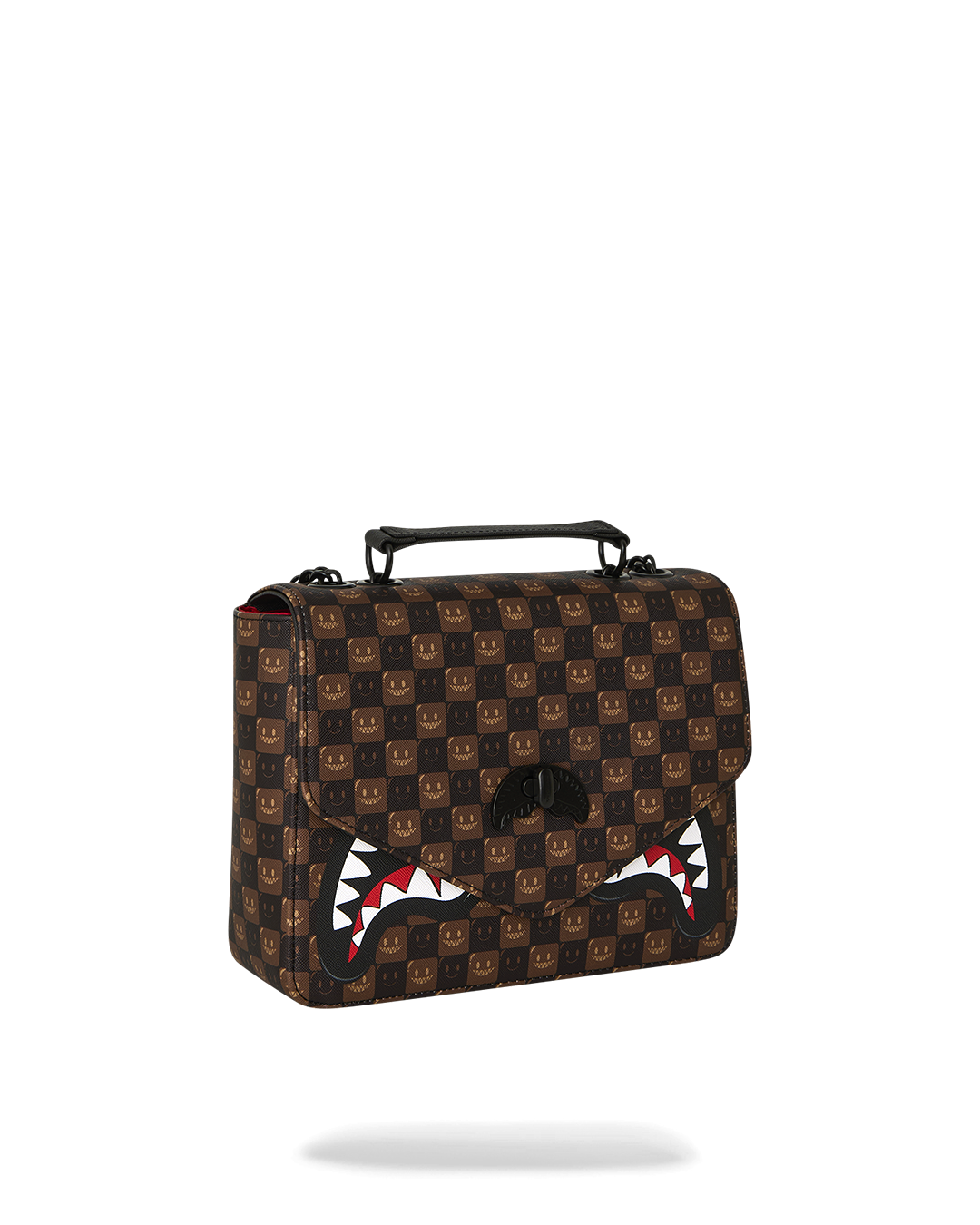 SHARKS IN PARIS GRIN & GRIND HANDBAG