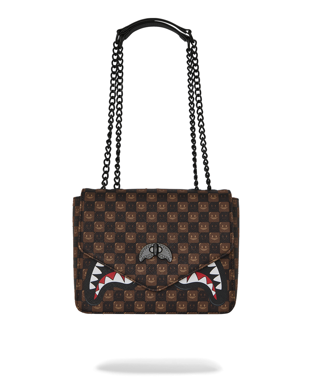 SHARKS IN PARIS GRIN & GRIND HANDBAG