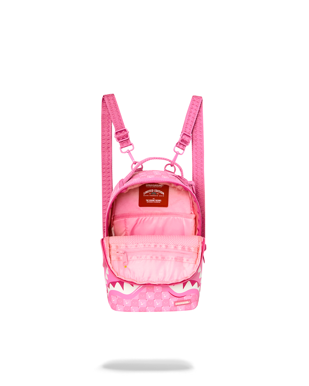 SHINOBI SHARKS IN PARIS (PINK) MINI BACKPACK