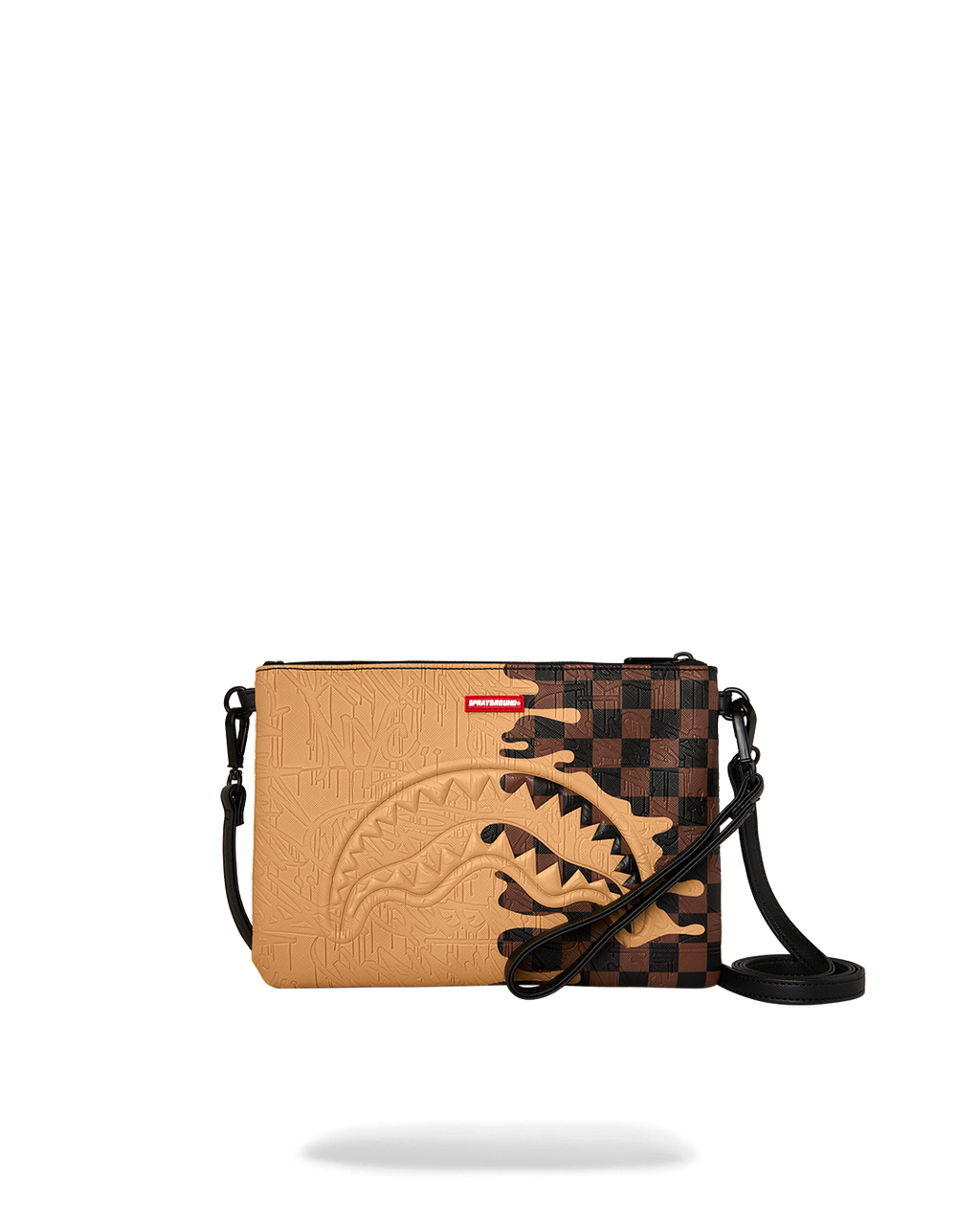 DESIGNER DRIP EFFECT CROSSOVER CLUTCH
