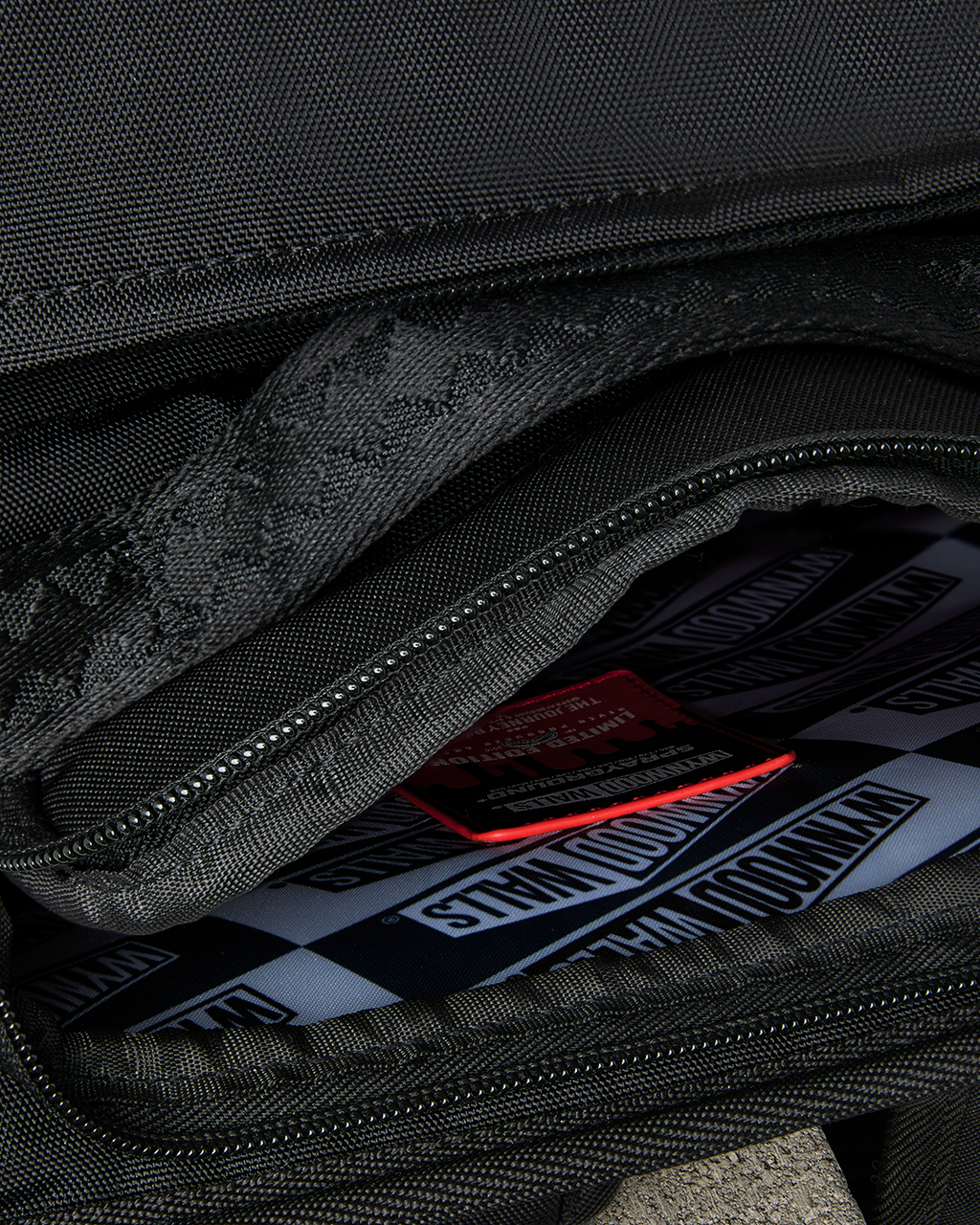 WYNWOOD WALLS COLLAB GRAFFITI UTILITY BACKPACK (8 CAN HOLDER)