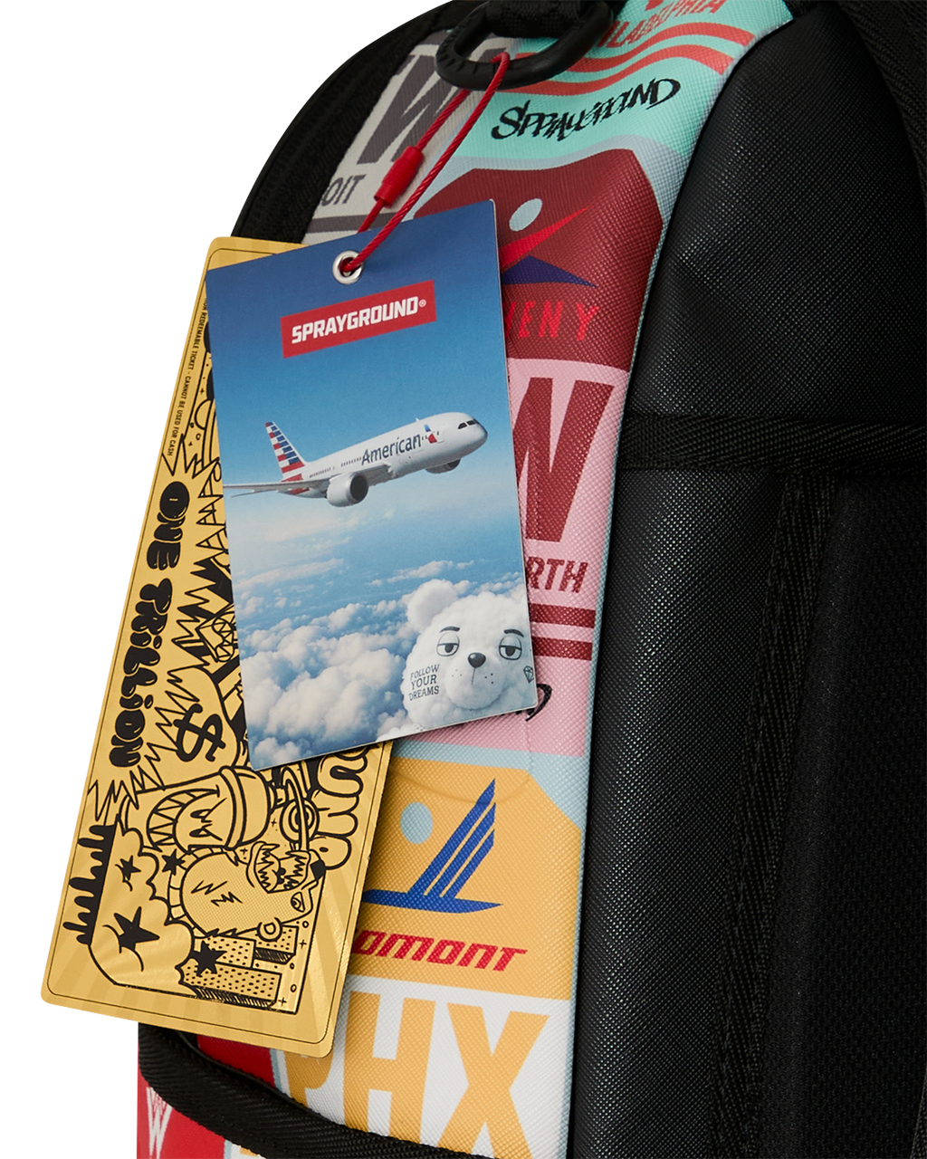 AMERICAN AIRLINES 100 YRS GLOBAL TRAVELER BACKPACK