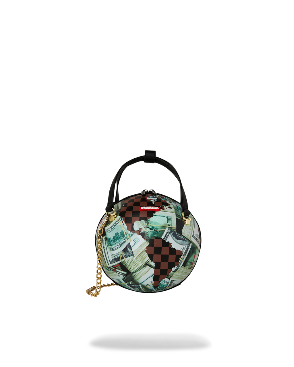 FULLY LOADED GLOBE HANDBAG
