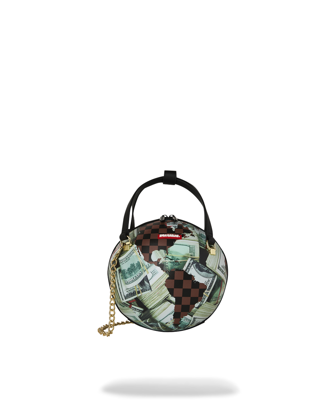 FULLY LOADED GLOBE HANDBAG