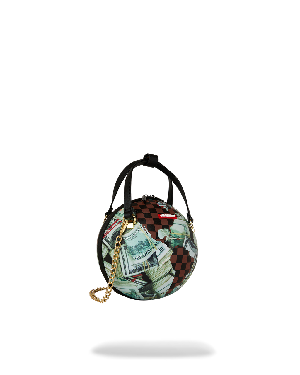 FULLY LOADED GLOBE HANDBAG