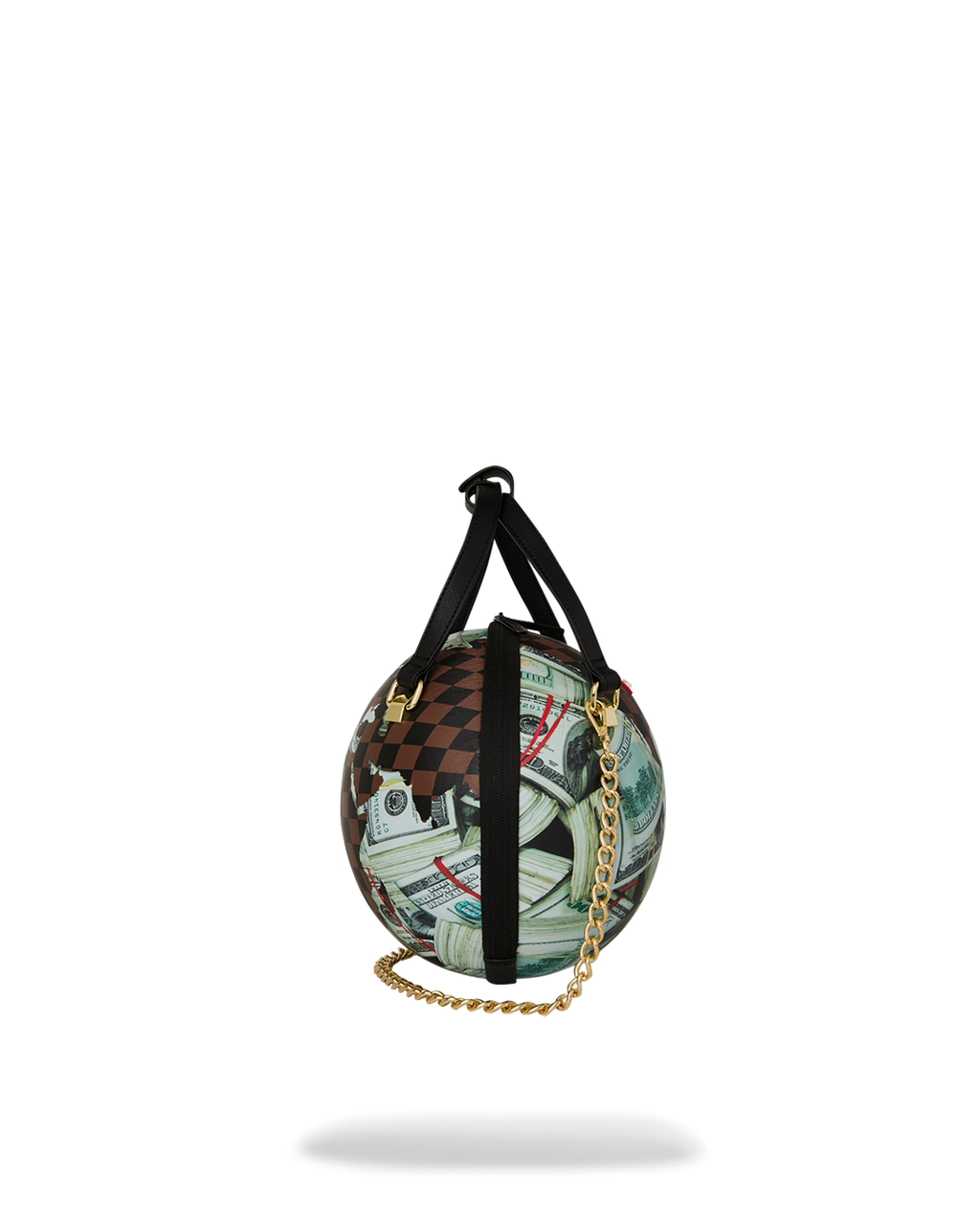 FULLY LOADED GLOBE HANDBAG