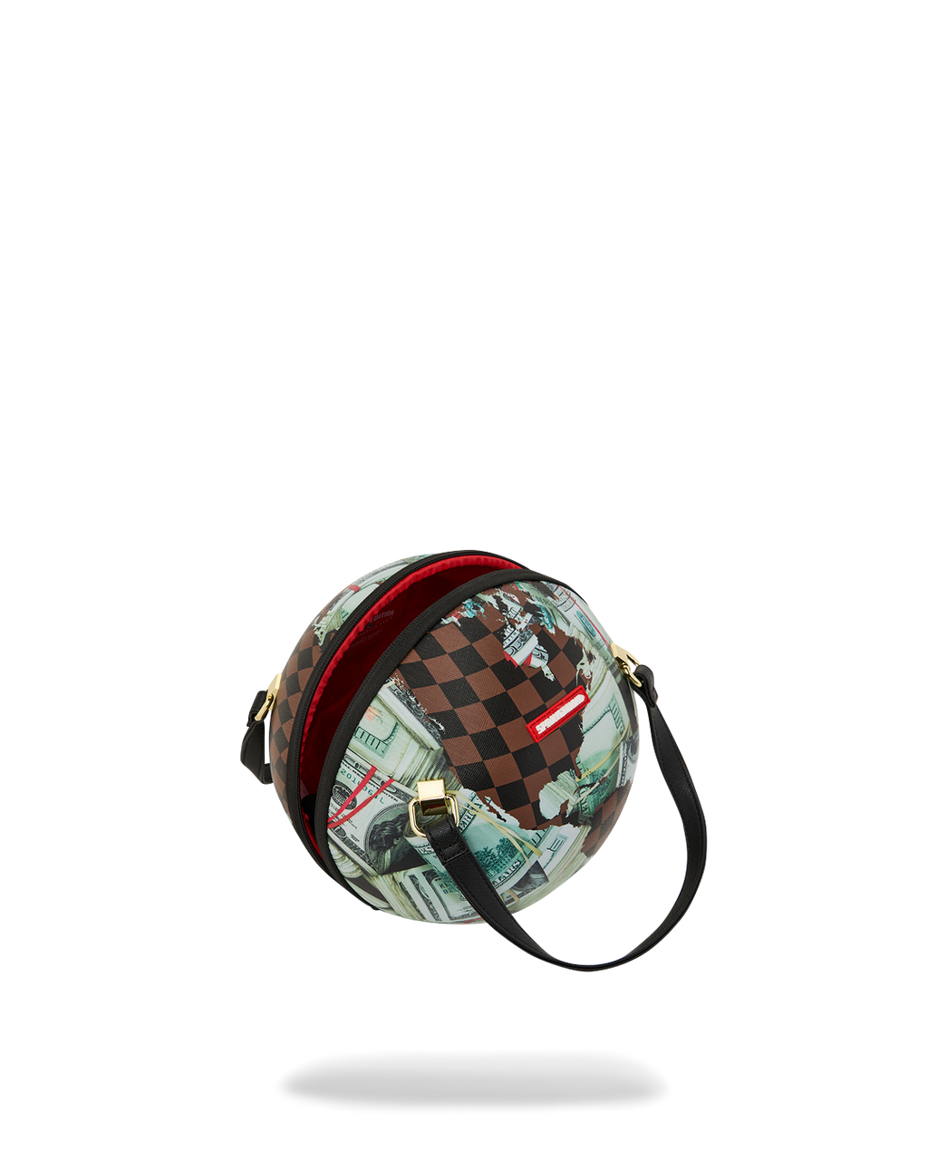 FULLY LOADED GLOBE HANDBAG