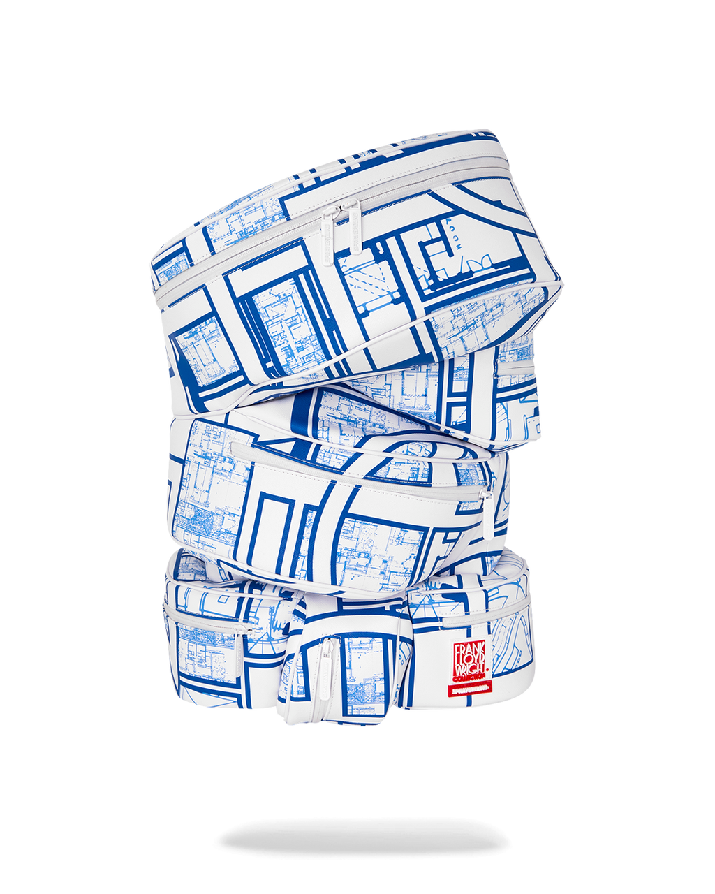 FRANK LLOYD WRIGHT COLLAB EXPERIMENTAL SPIRAL BACKPACK