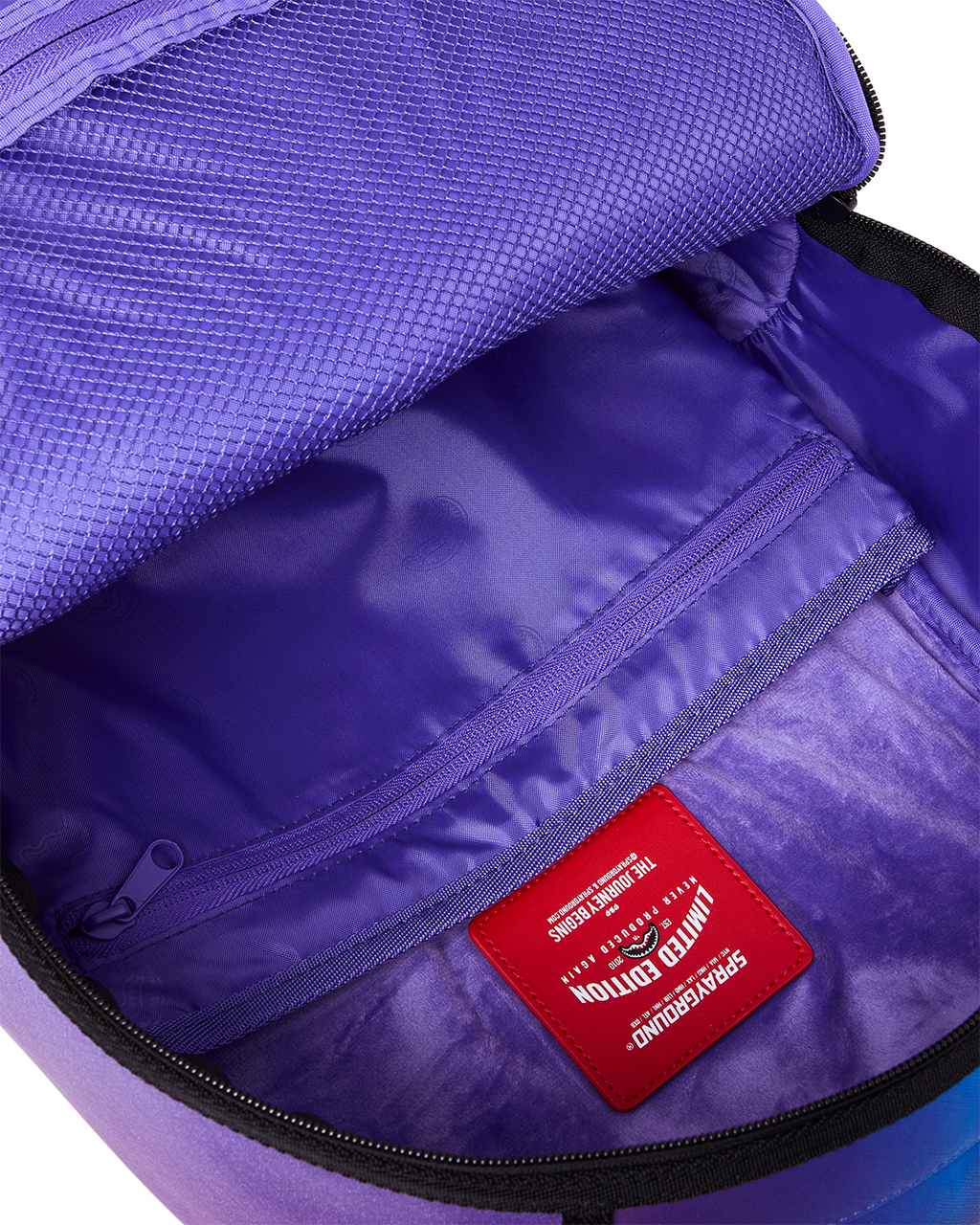 SHARK CENTRAL ALL STAR (BLUE IRIDESCENT) BACKPACK