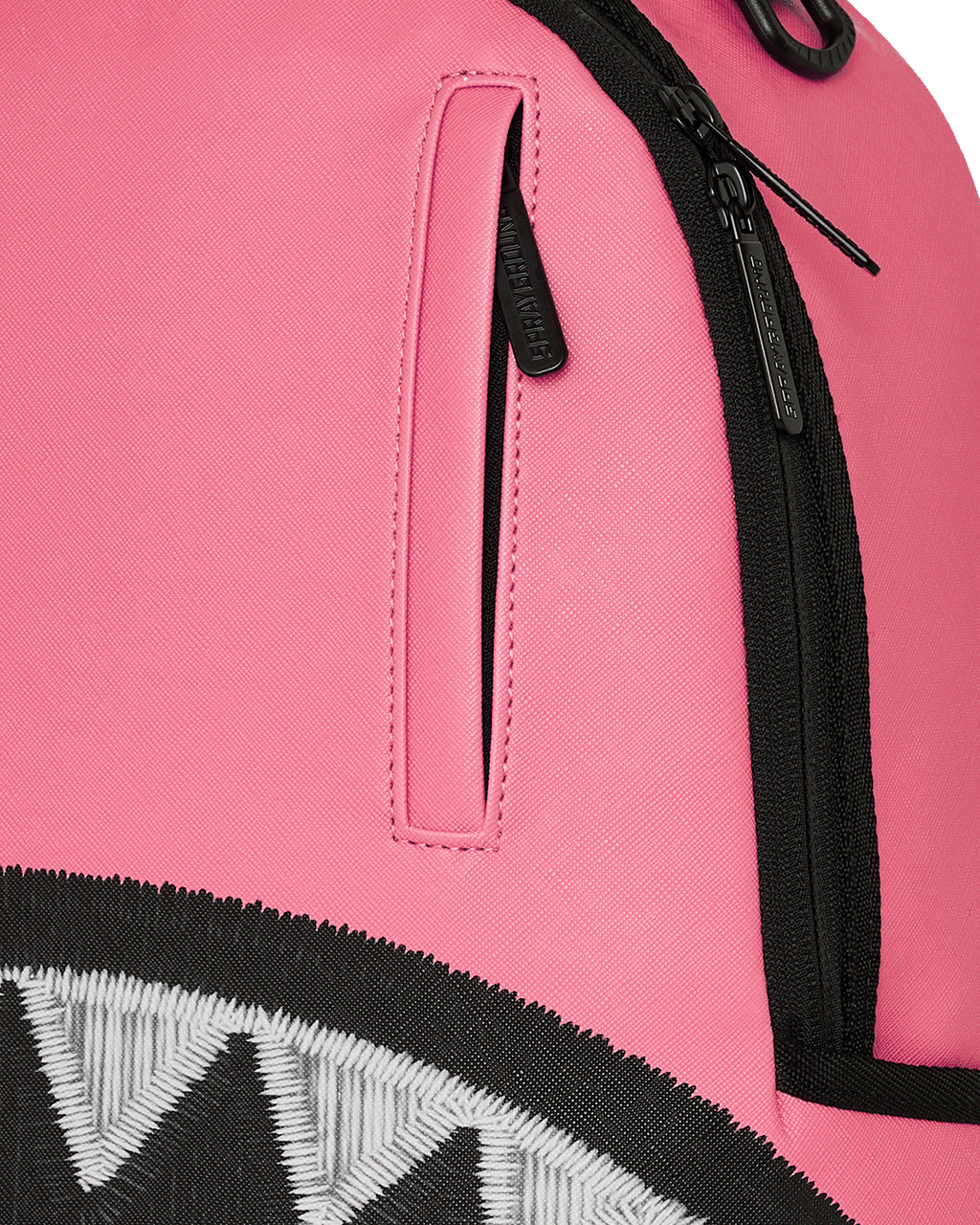 SHARK CENTRAL EMBROIDERED EFFECT BACKPACK