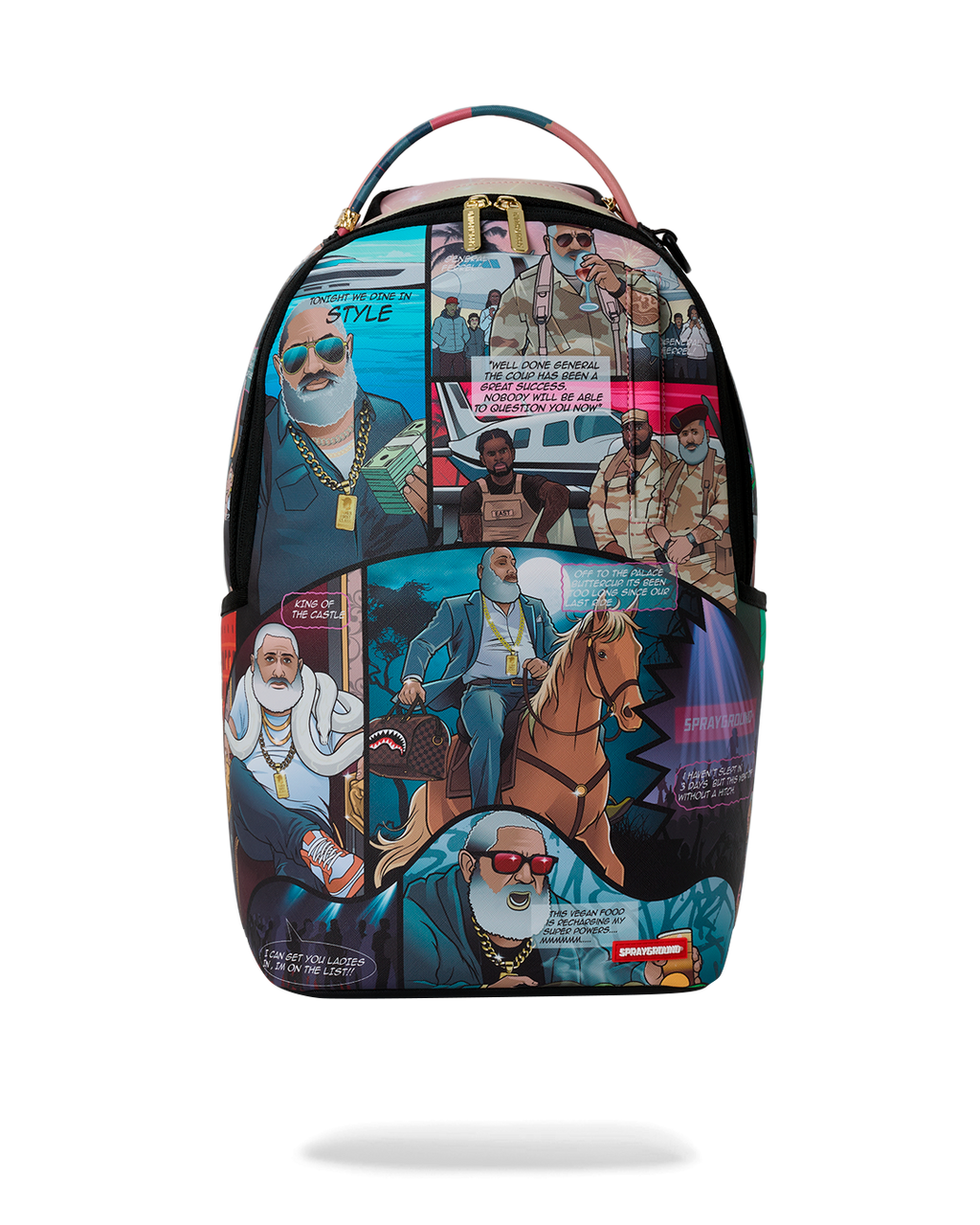 JAMES FIRST CLASS COMIC BACKPACK