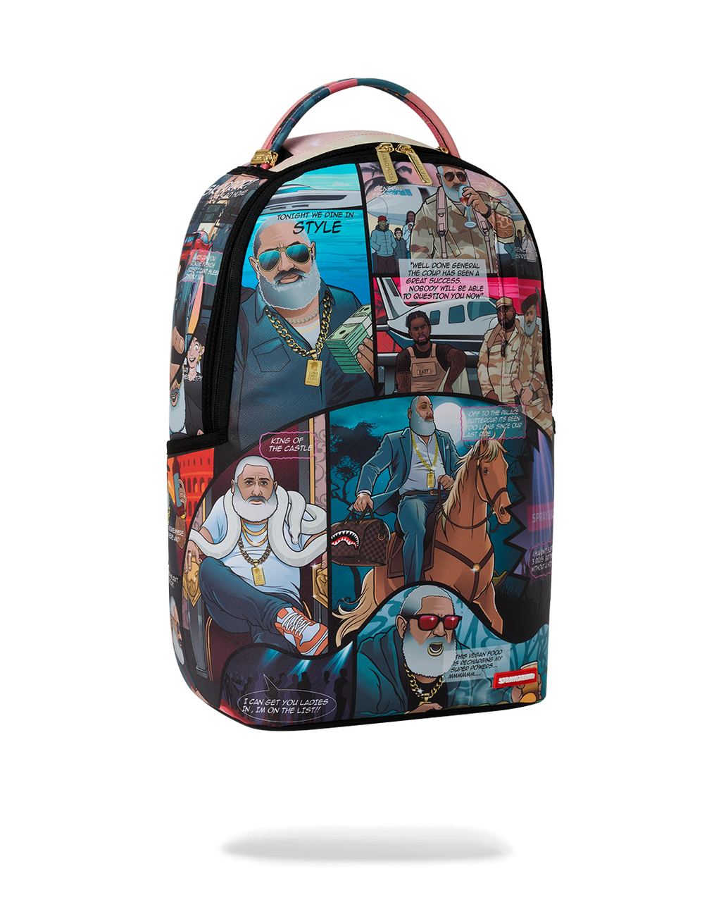 JAMES FIRST CLASS COMIC BACKPACK