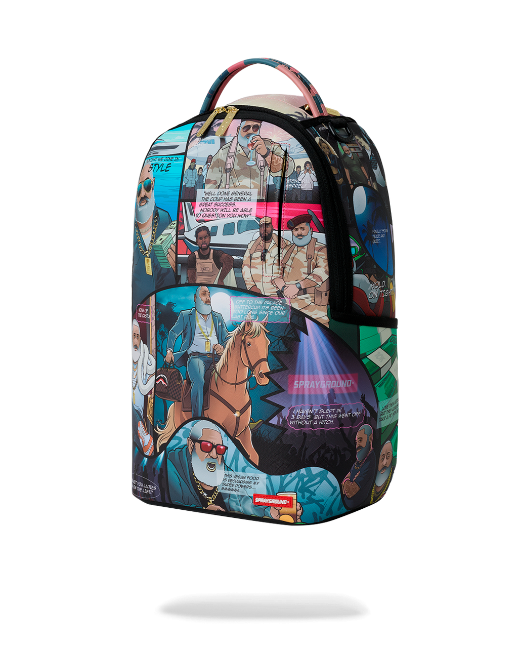 JAMES FIRST CLASS COMIC BACKPACK