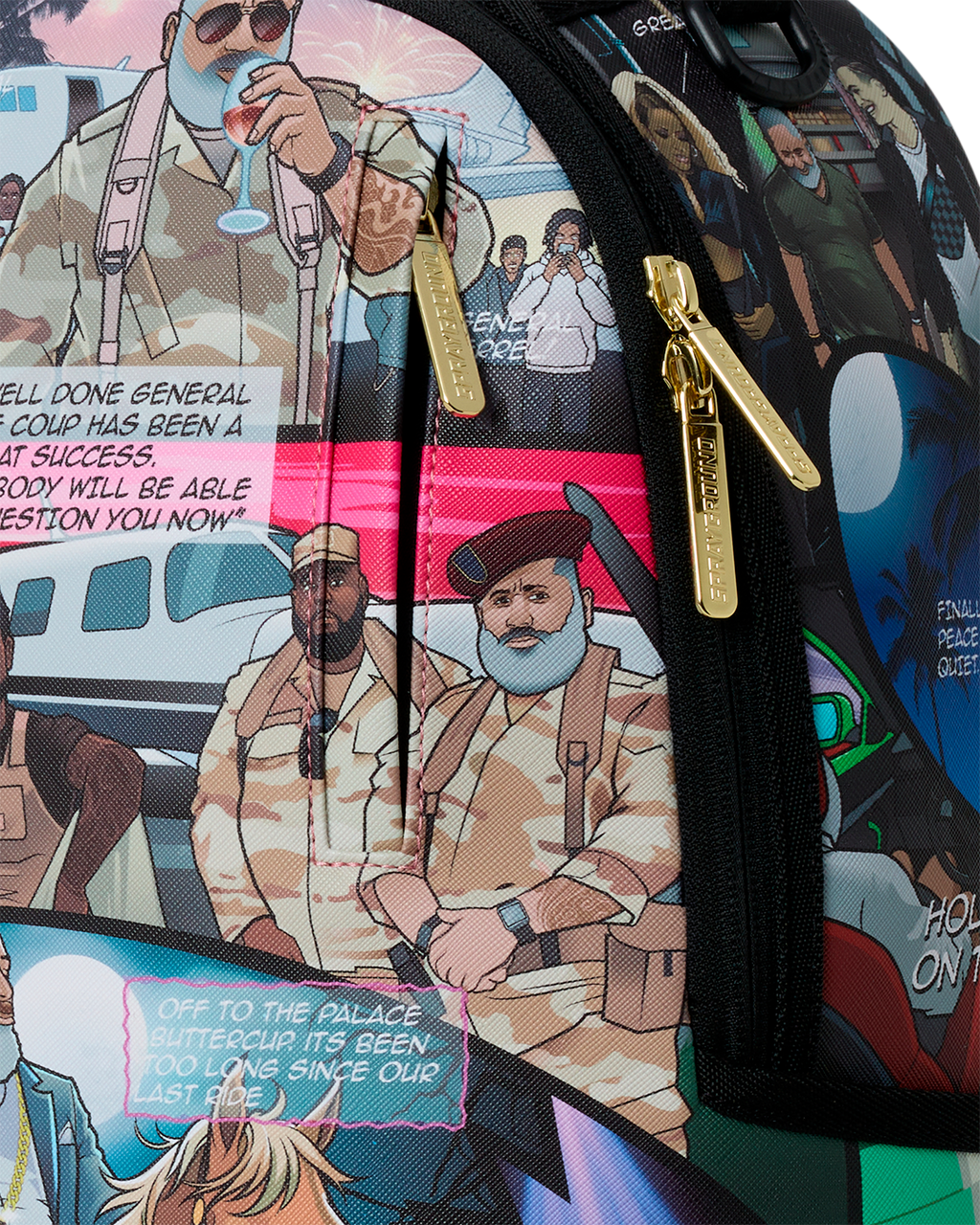 JAMES FIRST CLASS COMIC BACKPACK