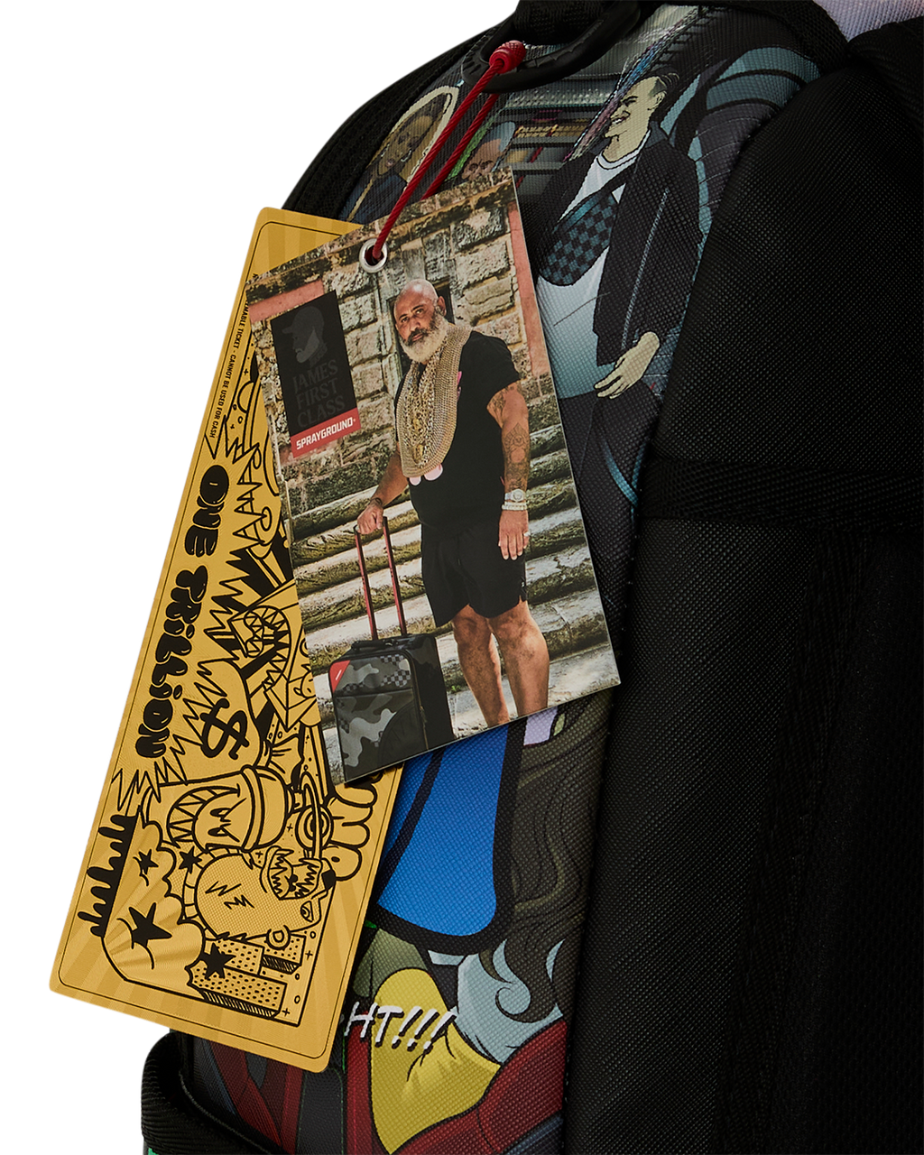 JAMES FIRST CLASS COMIC BACKPACK