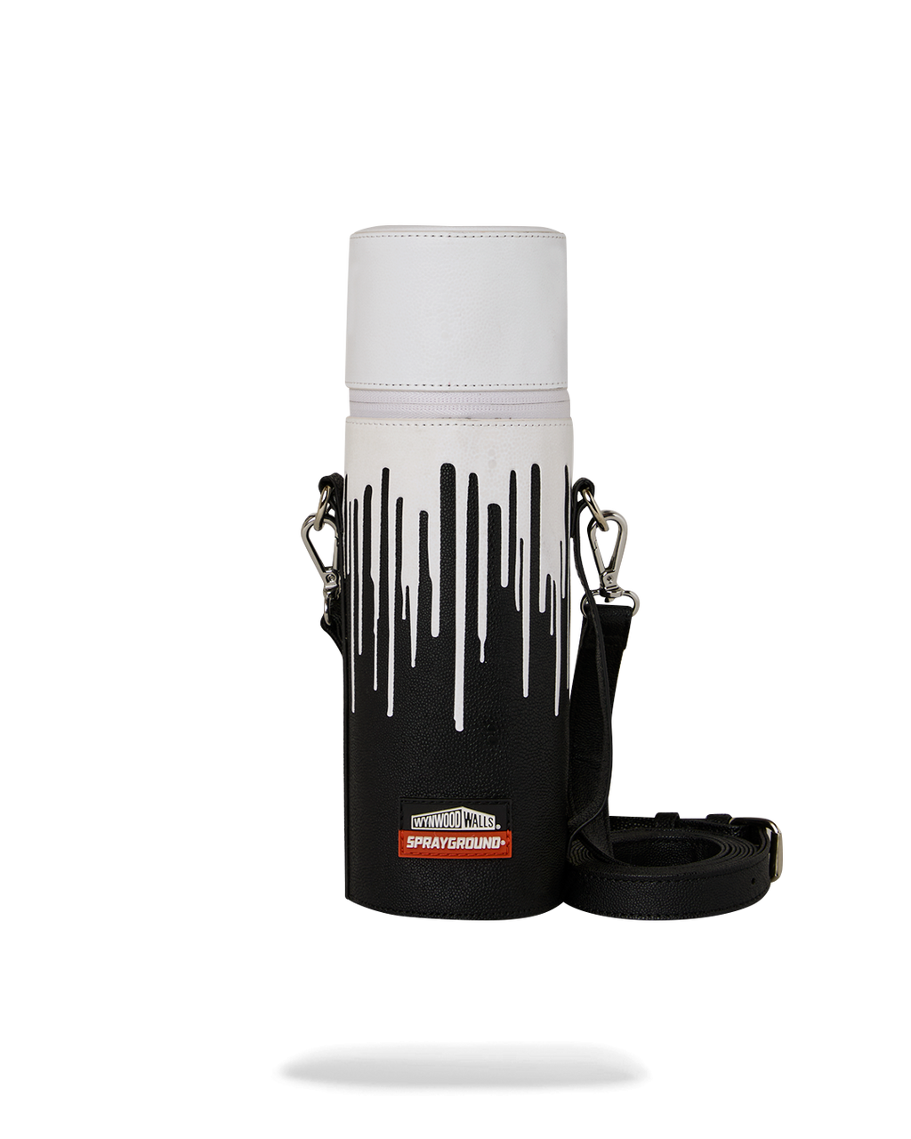 WYNWOOD WALLS COLLAB WATER BOTTLE OR SPRAYCAN HOLDER (BLK/WHT)