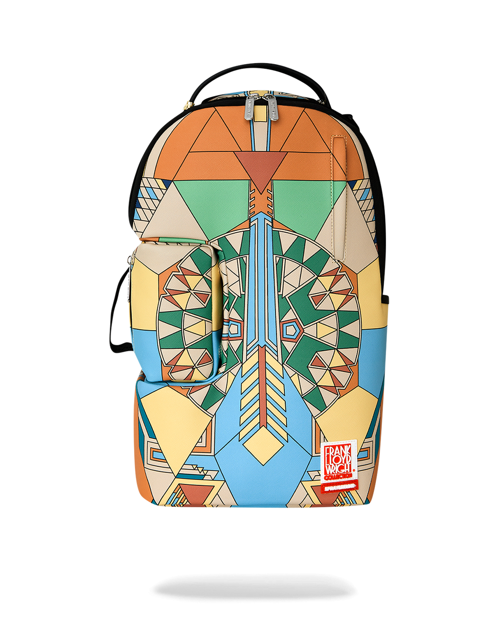 FRANK LLOYD WRIGHT COLLAB IMPERIAL MODULAR REMOVABLE BACKPACK